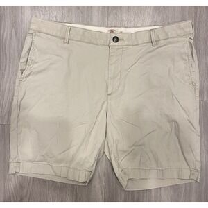 Faherty‎ All Day Shorts Mens 38 Khaki 8"Performance Chino